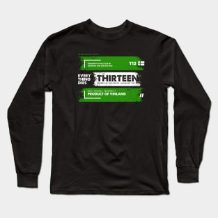 Thirteen Long Sleeve T-Shirt